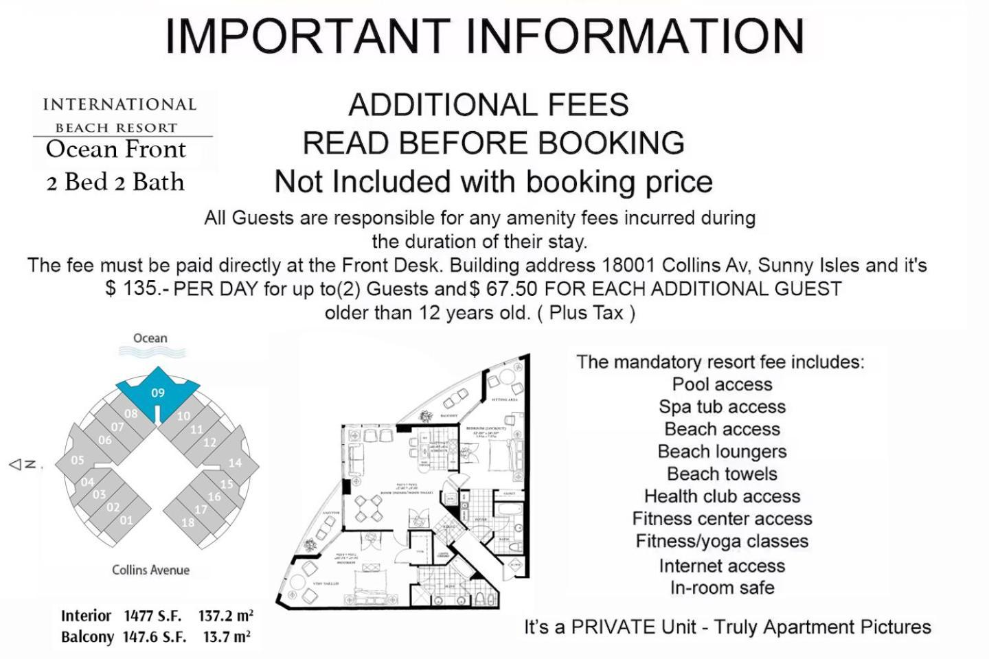 Trump Intl 2 Bedroom Apartment 1600 Sqf Ocean Front Miami Beach Exterior foto